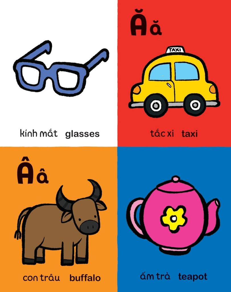 MY FIRST 100 ALPHABET- BẢNG CHỮ CÁI TIẾNG VIỆT