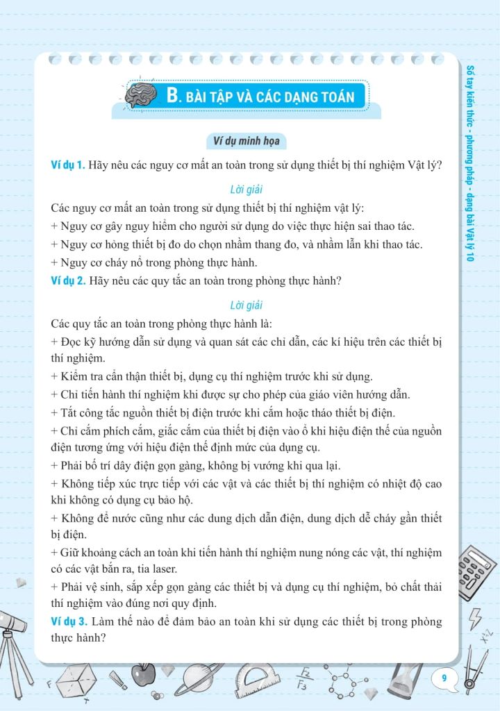 SỔ TAY KIẾN THỨC - PHƯƠNG PHÁP - DẠNG BÀI VẬT LÝ 10