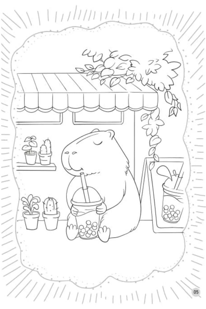 BÉ TÔ MÀU CAPYBARA BỘ TRƯỞNG BỘ NGOẠI GIAO GIÁNG SINH DIỆU KỲ