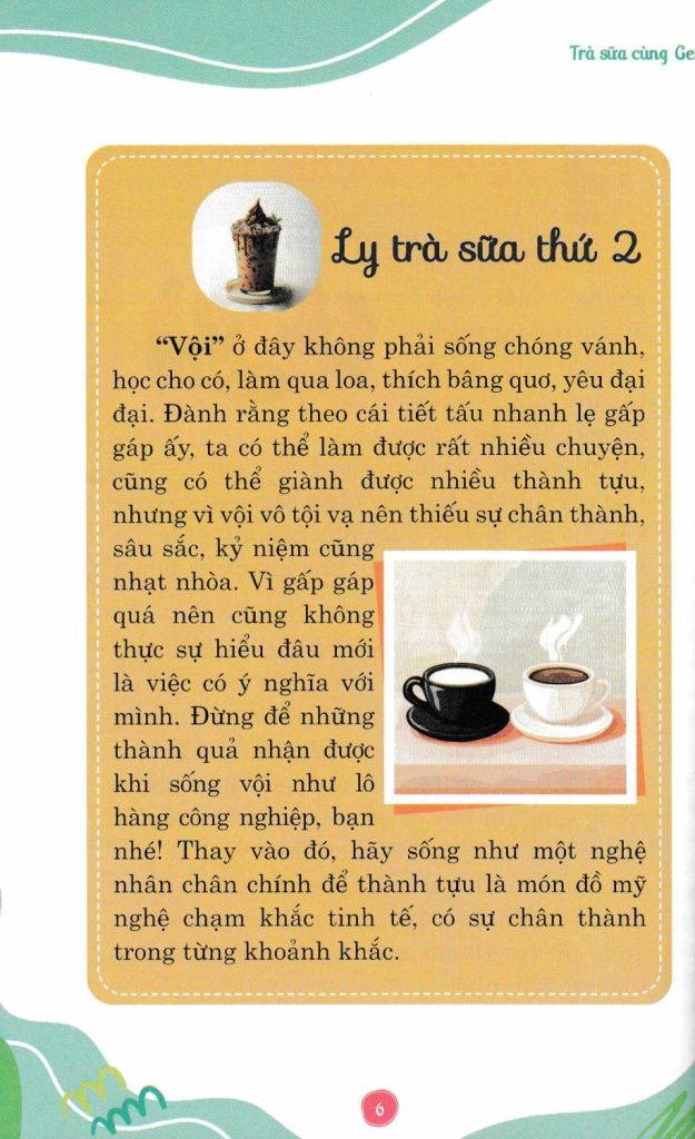 TRÀ SỮA CÙNG GEN Z