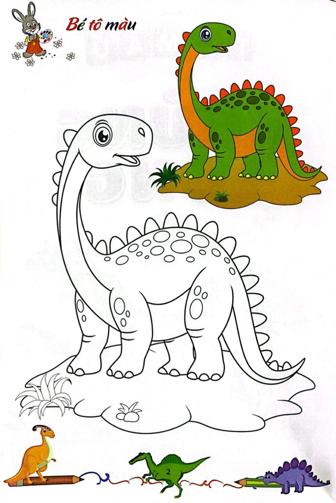 TÔ MÀU KHỦNG LONG 5