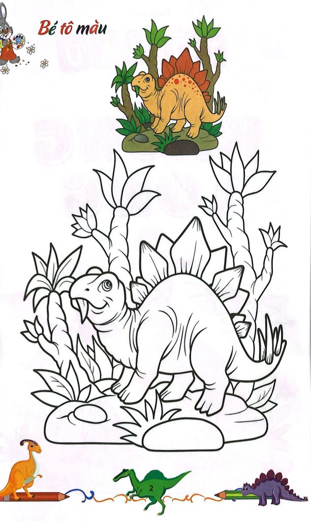 TÔ MÀU KHỦNG LONG 3