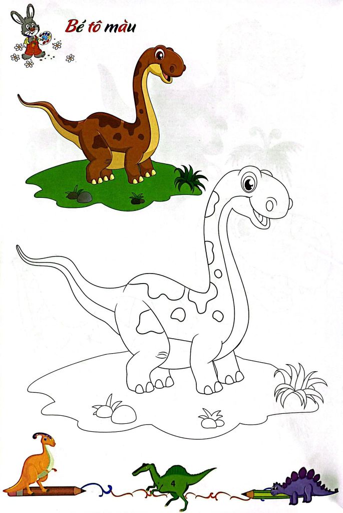 TÔ MÀU KHỦNG LONG 4