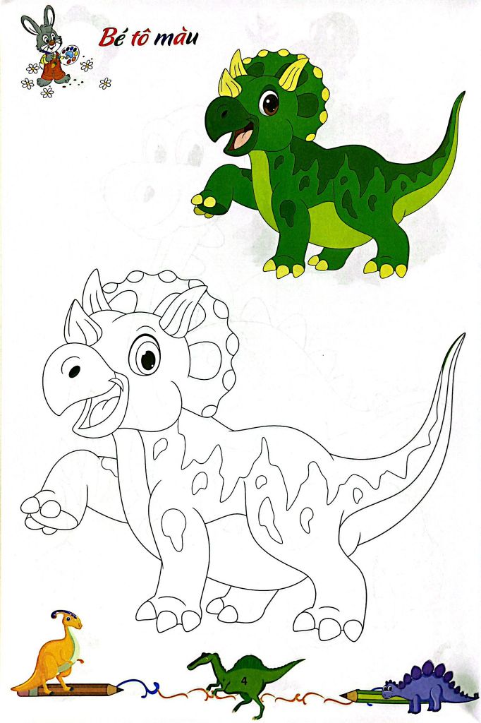 TÔ MÀU KHỦNG LONG 6