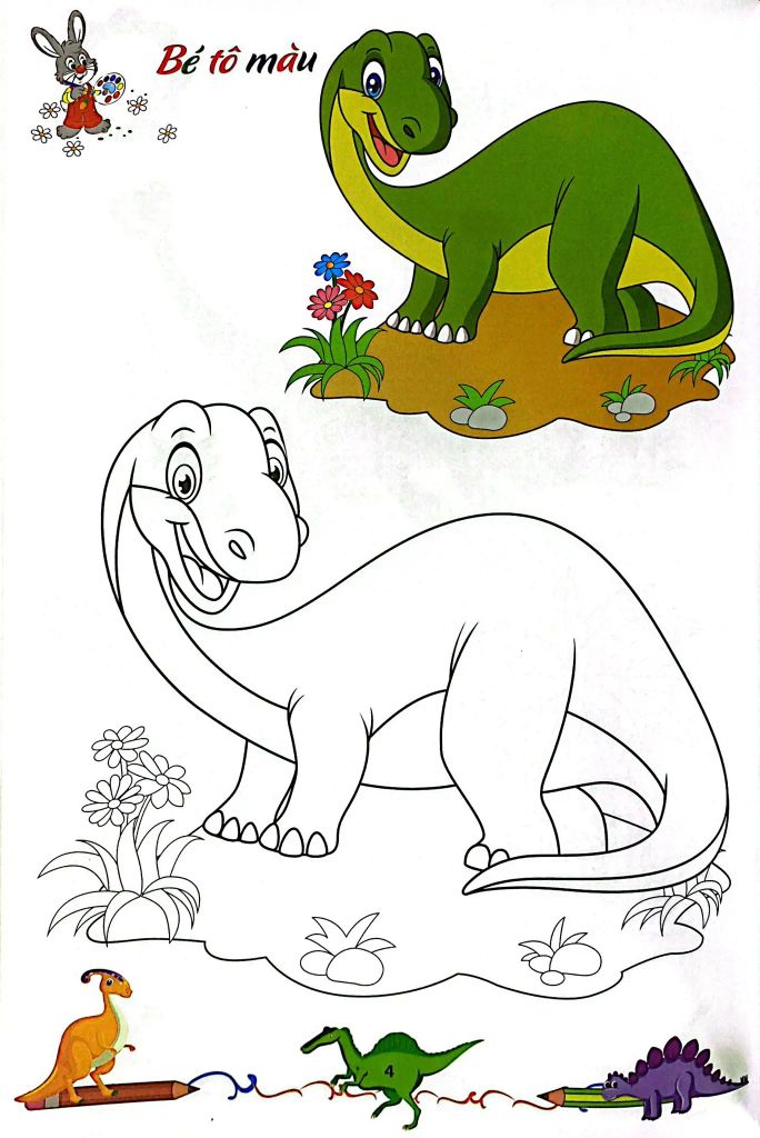 TÔ MÀU KHỦNG LONG 5