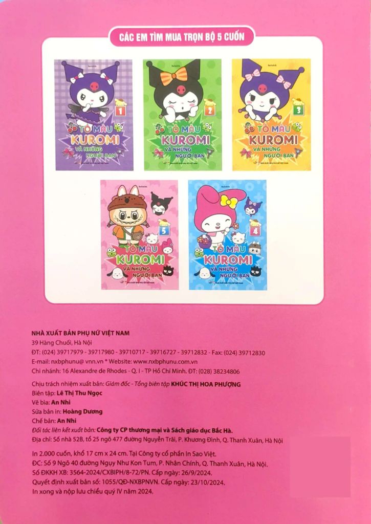 TÔ MÀU KUROMI VÀ NHỮNG NGƯỜI BẠN T5