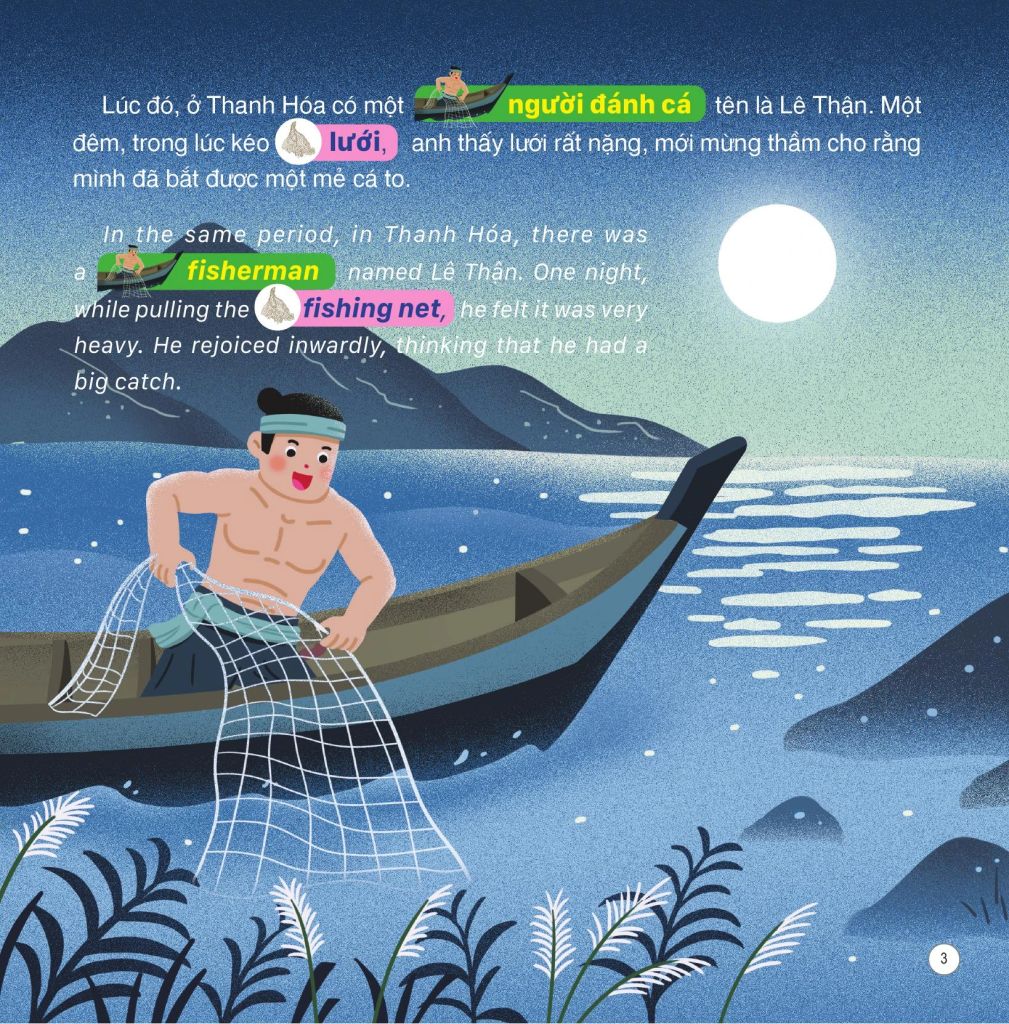 TRUYỆN CỔ TÍCH VIỆT NAM -SỰ TÍCH HỒ GƯƠM (SN A-V)