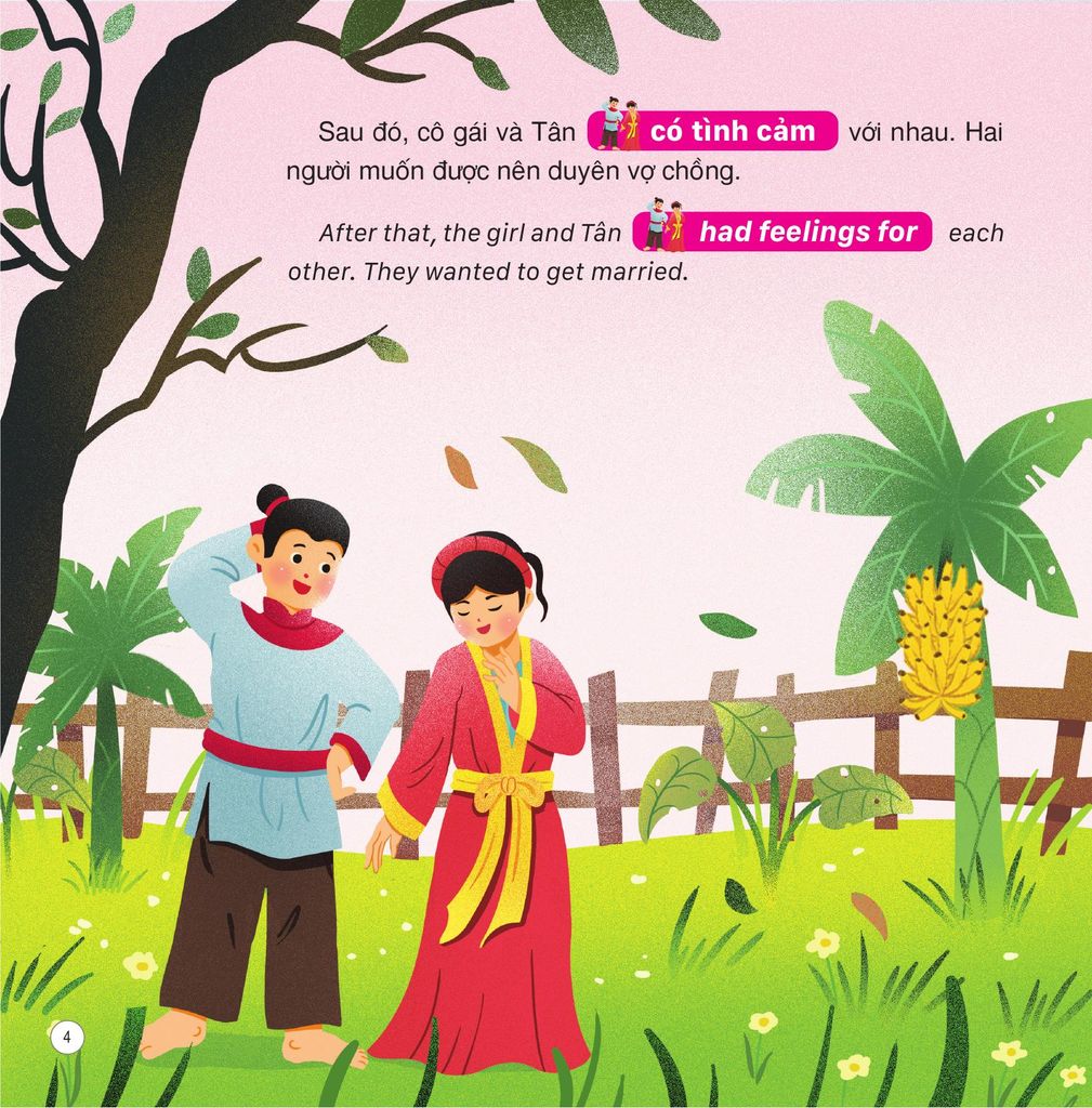 TRUYỆN CỔ TÍCH VIỆT NAM -SỰ TÍCH TRẦU CAU (SN A-V)