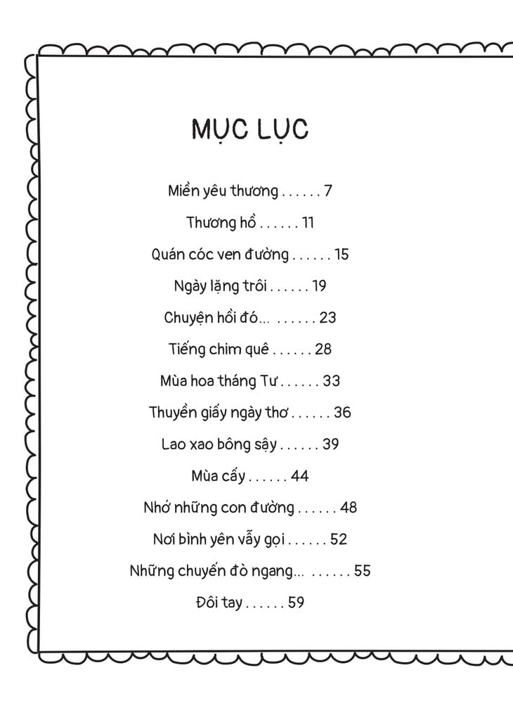 Viết Cho Những Điều Bé Nhỏ - Miền Yêu Thương
