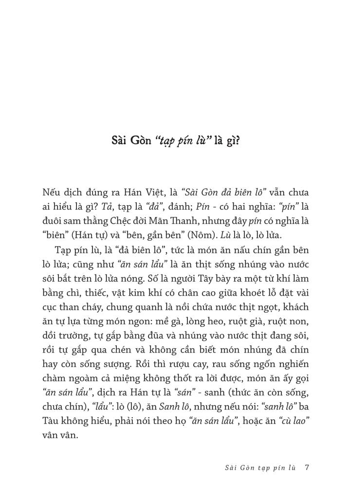 Vương Hồng Sển: Sài Gòn Tạp Pín Lù