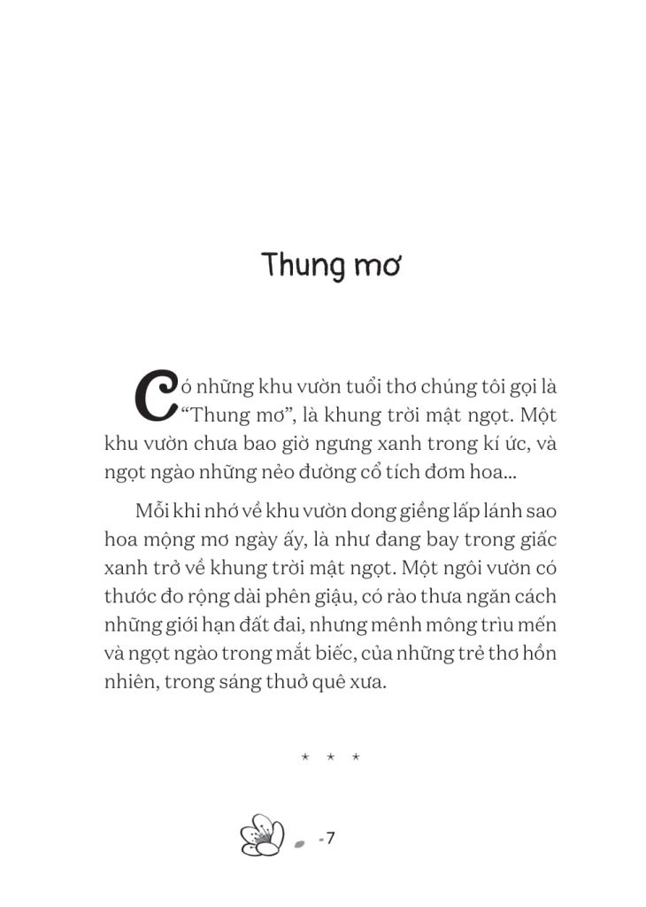 Viết Cho Những Điều Bé Nhỏ - Những Miền Hương Nhớ