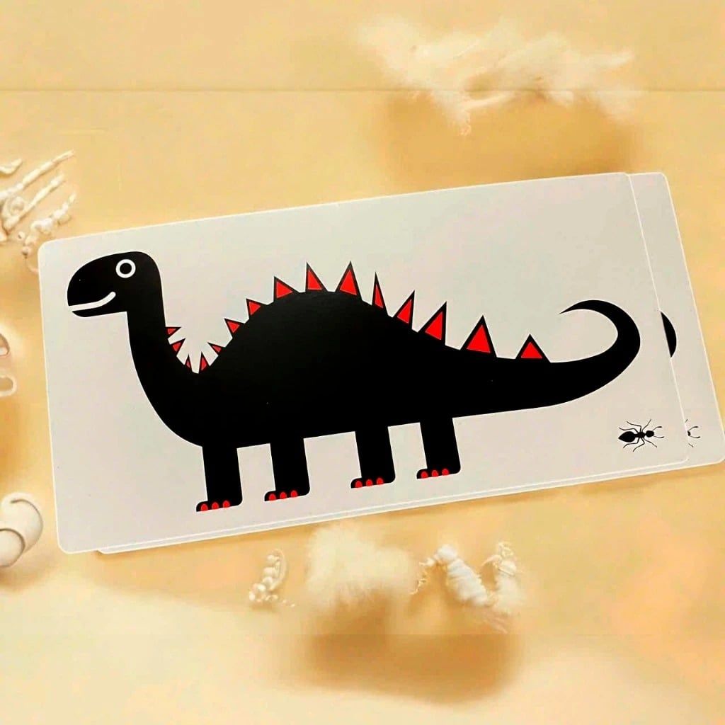 THẺ KÍCH THÍCH THỊ GIÁC THEO PHƯƠNG PHÁP MONTESSORI-TO HAY NHỎ