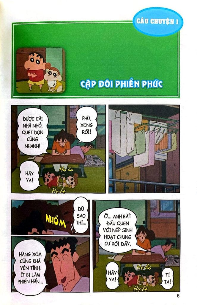 SHIN CẬU BÉ BÚT CHÌ T46-HOẠT HÌNH MÀU