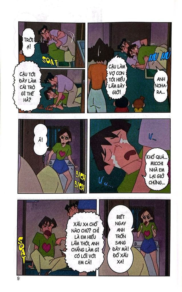 SHIN CẬU BÉ BÚT CHÌ T46-HOẠT HÌNH MÀU