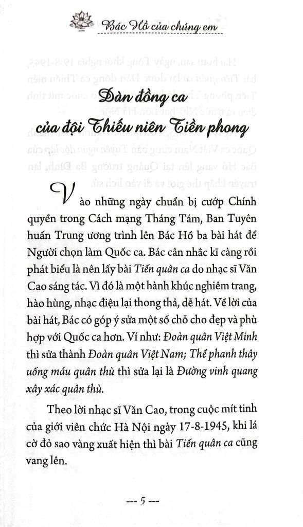 Bác Hồ Của Chúng Em