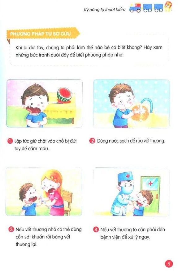 Tủ Sách Bồi Dưỡng Kỹ Năng Sống - Kỹ Năng Tự Thoát Hiểm