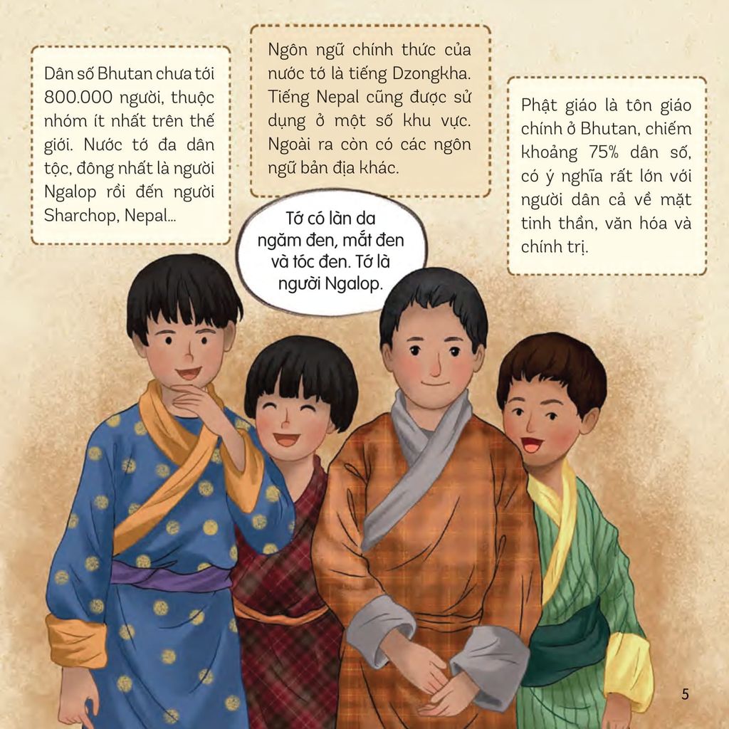 Vòng Quanh Thế Giới - Bhutan