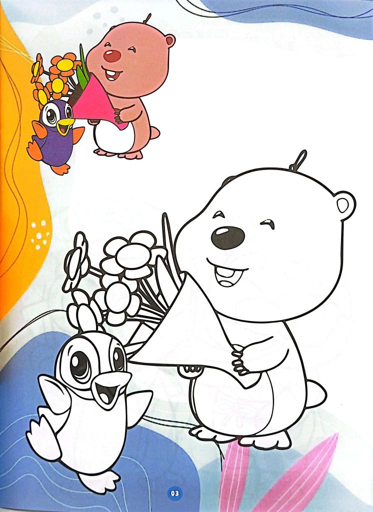 BÉ TÔ MÀU-HẢI LY LOOPY MŨ CÁ