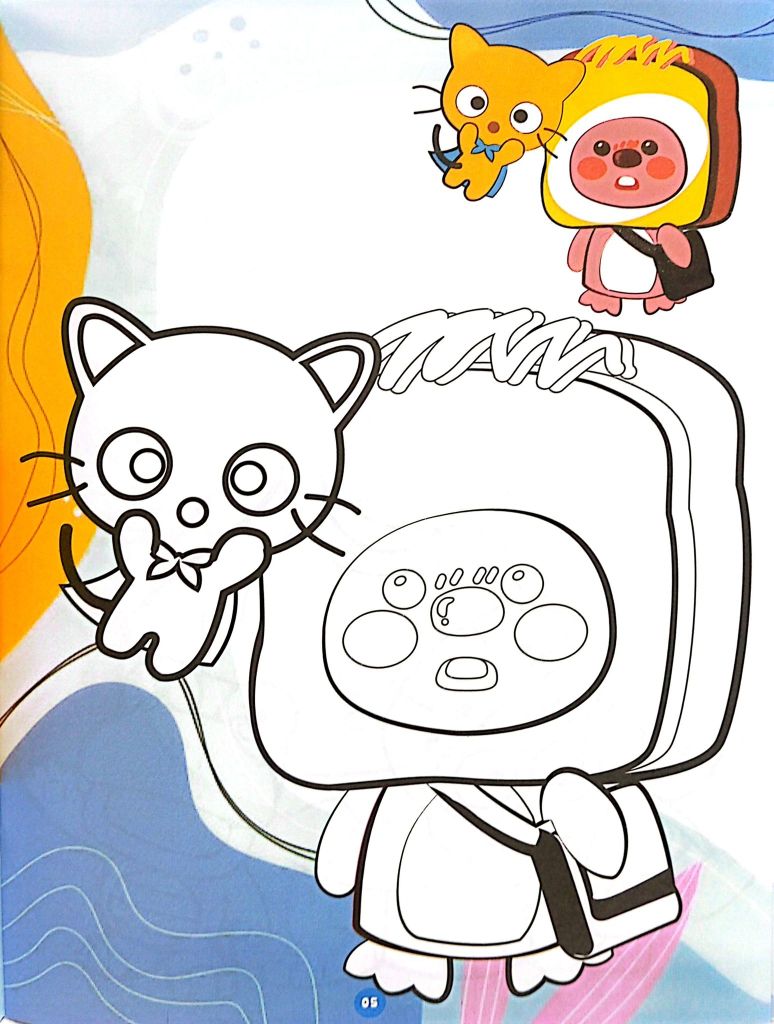 BÉ TÔ MÀU-HẢI LY LOOPY MŨ CÁ