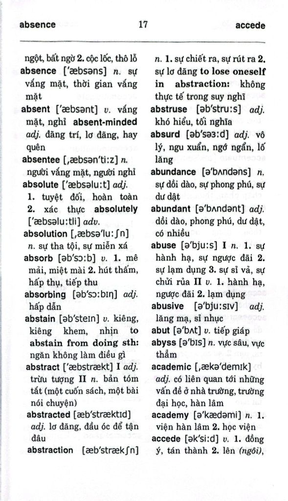 TỪ ĐIỂN ANH VIỆT 160000 TỪ DÙNG TRONG NHÀ TRƯỜNG