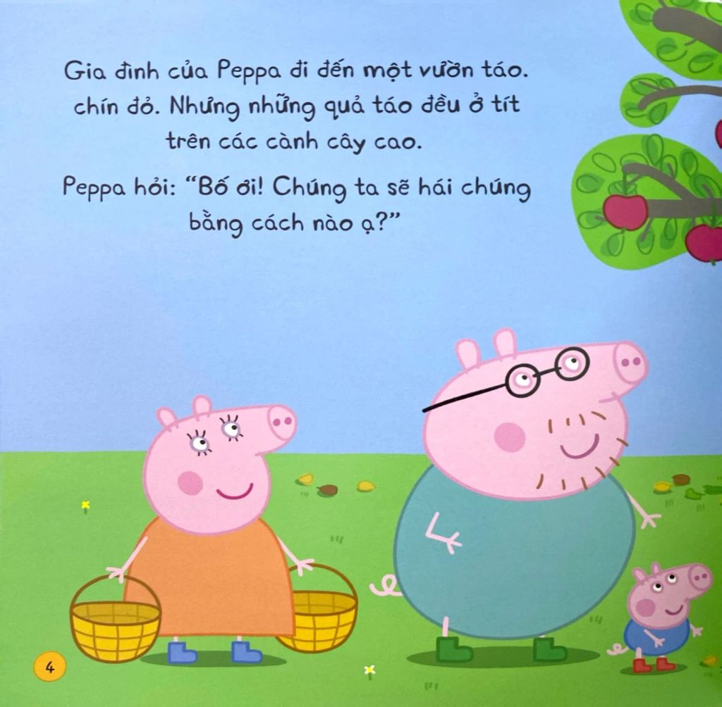 THẾ GIỚI DIỆU KÌ CỦA PEPPA PIG-PEPPA ĐI HÁI TÁO