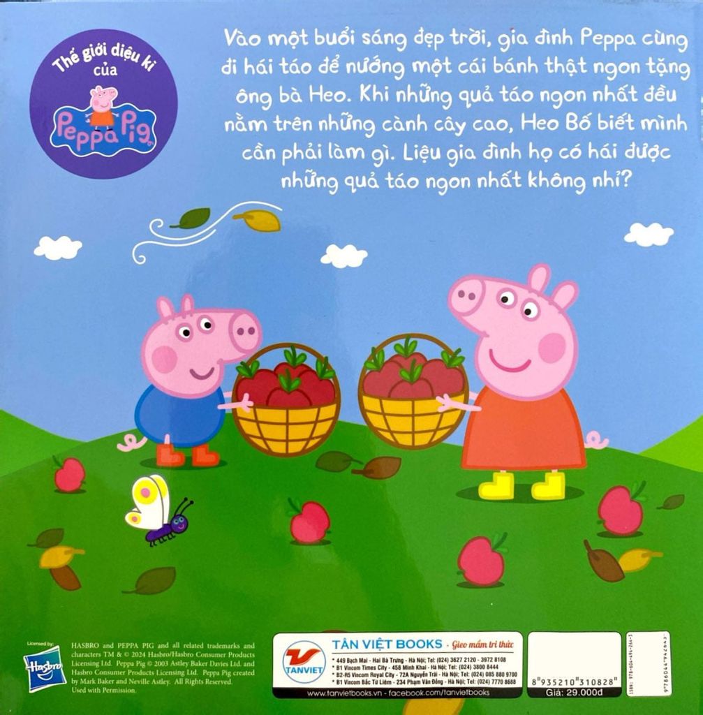 THẾ GIỚI DIỆU KÌ CỦA PEPPA PIG-PEPPA ĐI HÁI TÁO