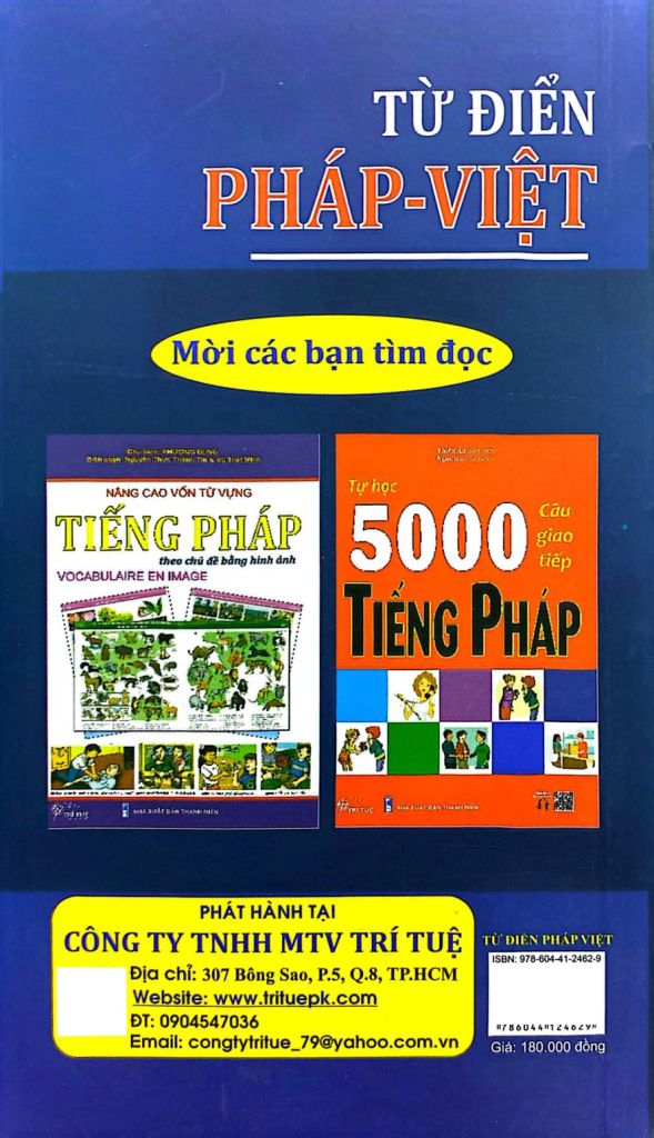 TỪ ĐIỂN PHÁP VIỆT 95000 TỪ