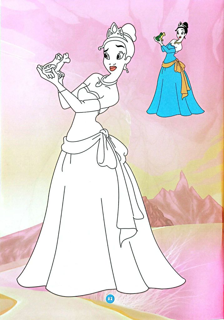 BÉ TÔ MÀU CÔNG CHÚA DISNEY - QUYỂN 1