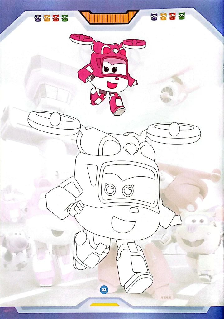 BÉ TÔ MÀU SUPER WINGS QUYỂN 3