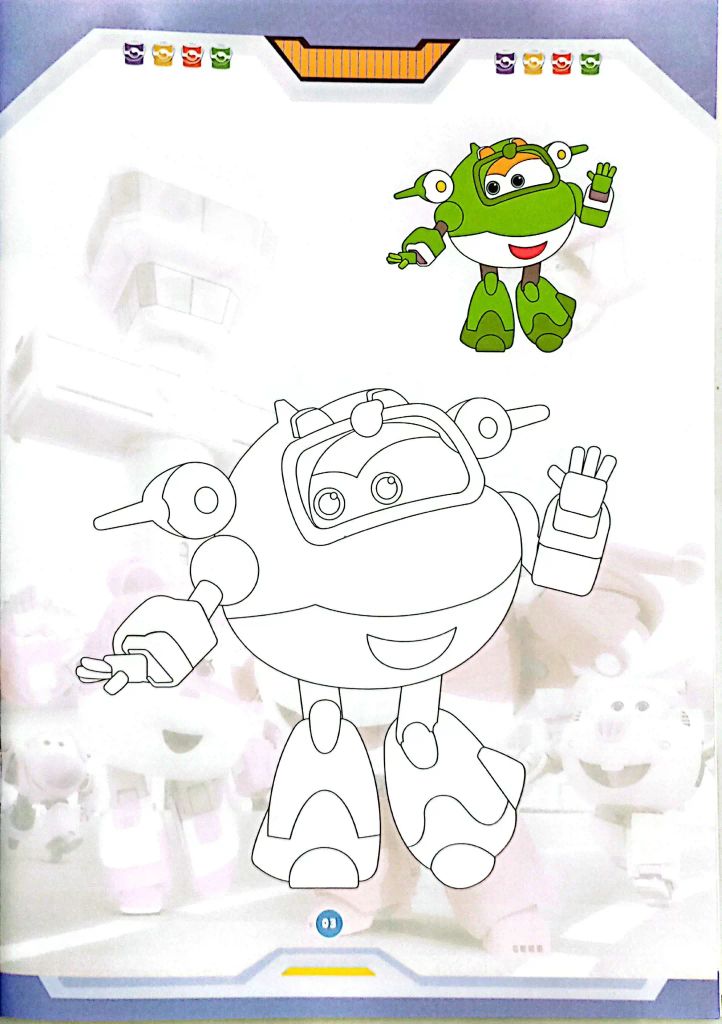 BÉ TÔ MÀU SUPER WINGS QUYỂN 3