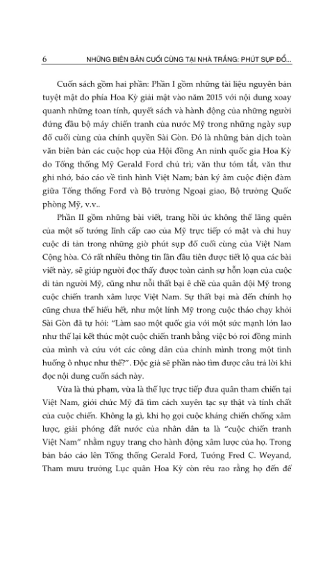 PHÚT SỤP ĐỔ CỦA VIỆT NAM CỘNG HÒA