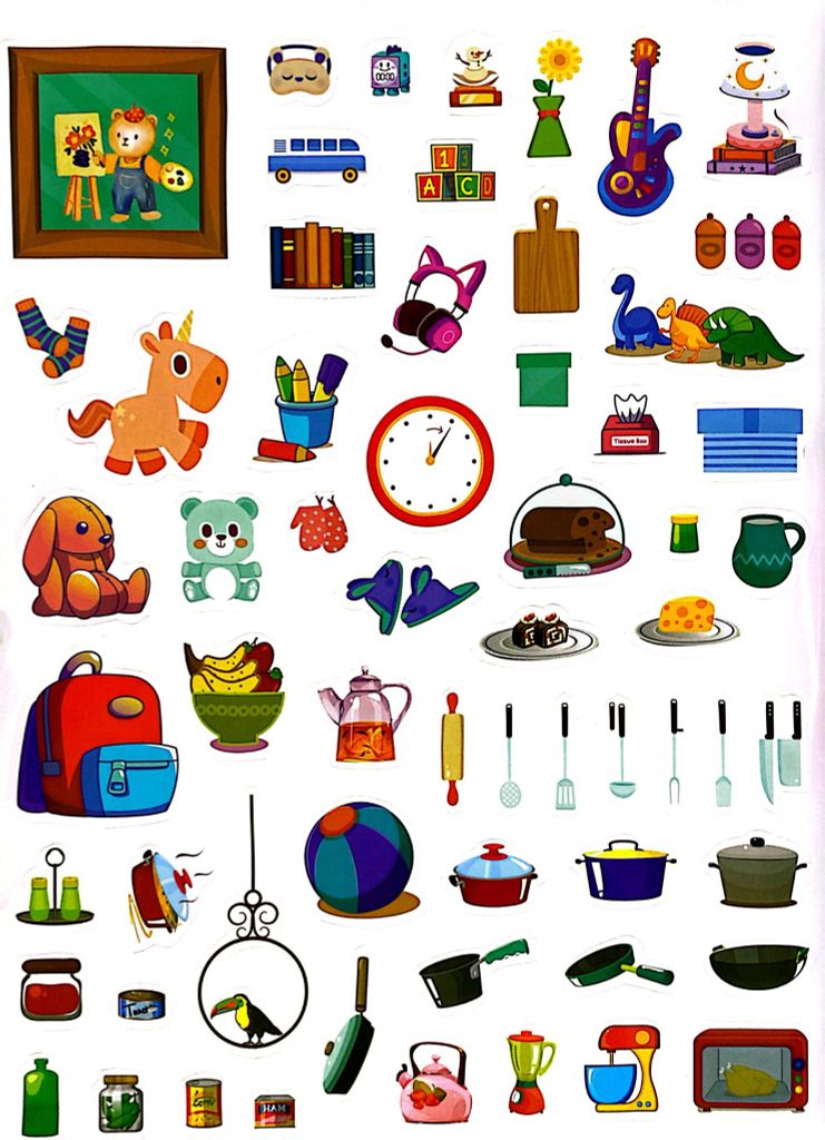 Trò Chơi Sticker Trang Trí - Bé Trang Trí Nhà