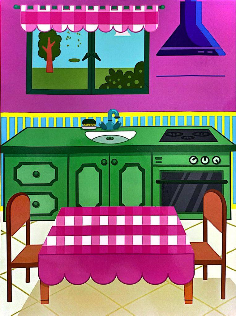 Trò Chơi Sticker Trang Trí - Bé Trang Trí Nhà