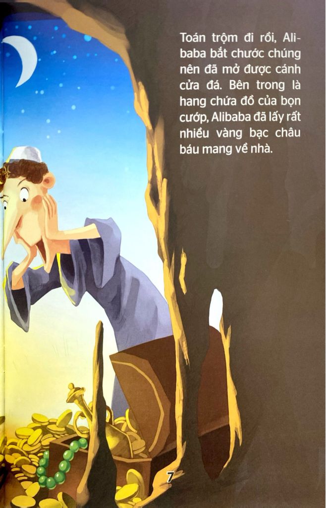 Vườn Cổ Tích - Alibaba Và 40 Tên Cướp (Tái bản năm 2021)