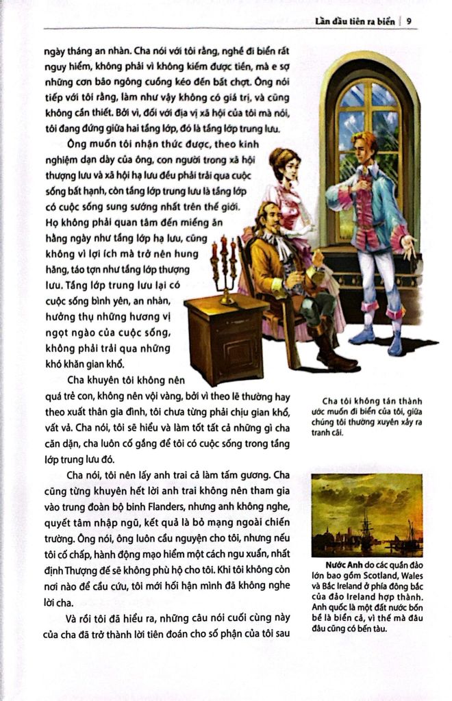 DANH TÁC TRONG NHÀ TRƯỜNG-ROBINSON CRUSOE LẠC TRÊN HOANG ĐẢO