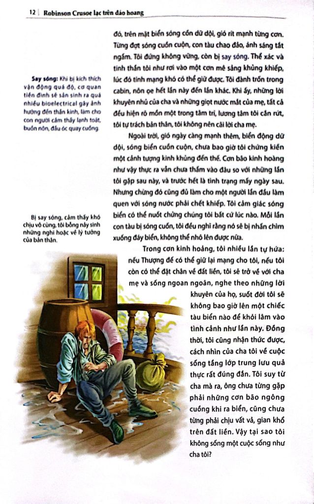 DANH TÁC TRONG NHÀ TRƯỜNG-ROBINSON CRUSOE LẠC TRÊN HOANG ĐẢO