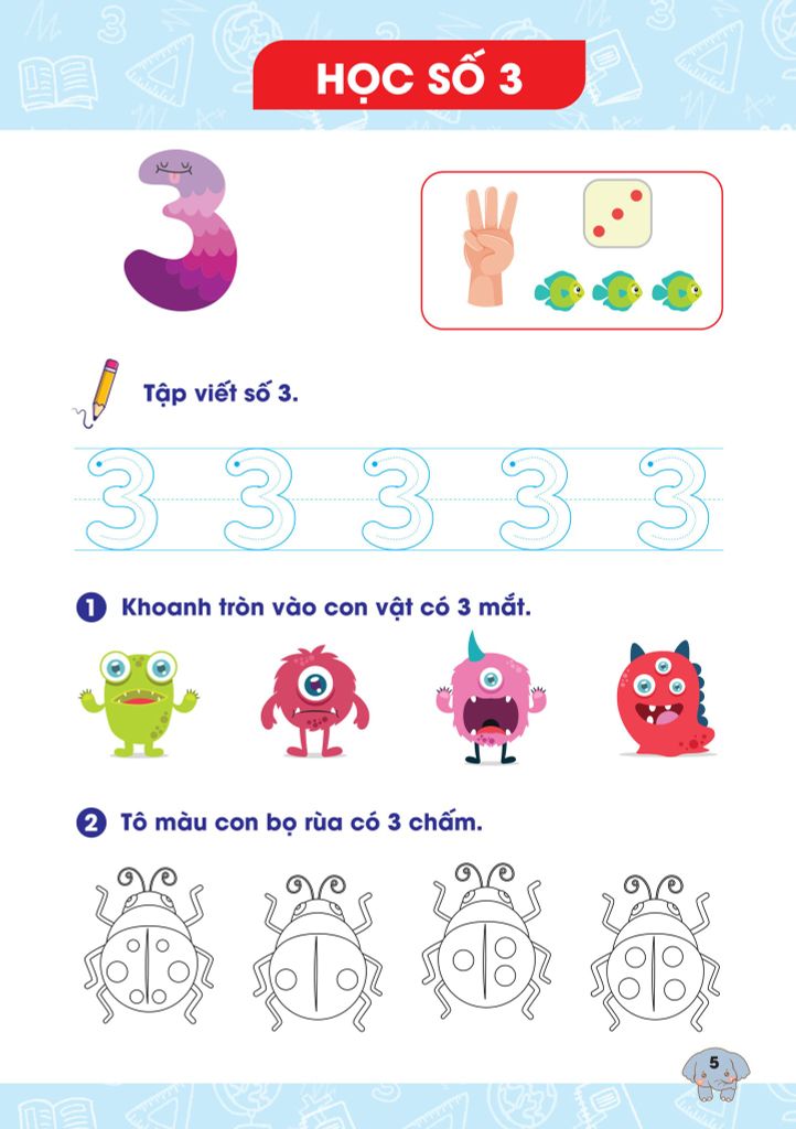 CHINH PHỤC TOÁN THEO PHƯƠNG PHÁP MONTESSORI 3-6 TUỔI - TẬP 1