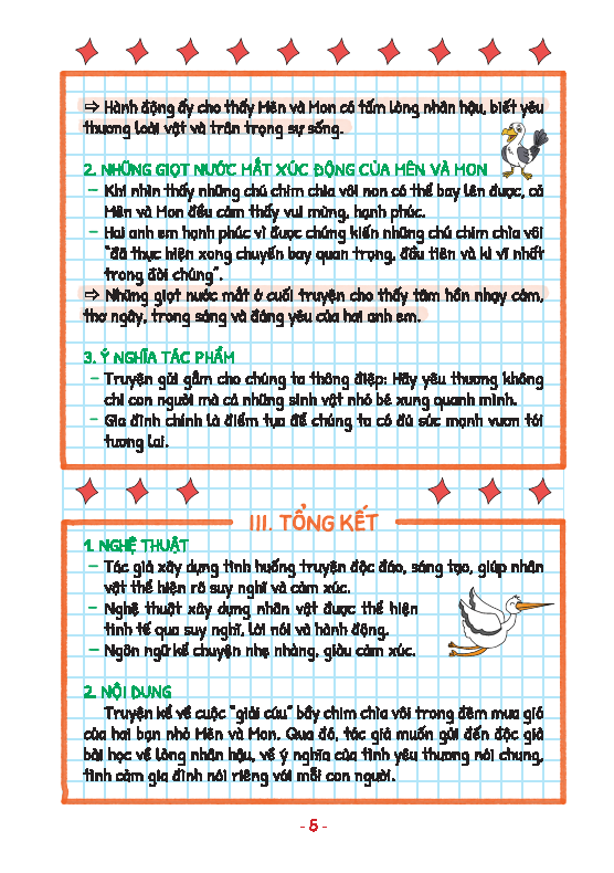 TAKE NOTE VĂN 7-THEO CHƯƠNG TRÌNH SGK MỚI NHẤT