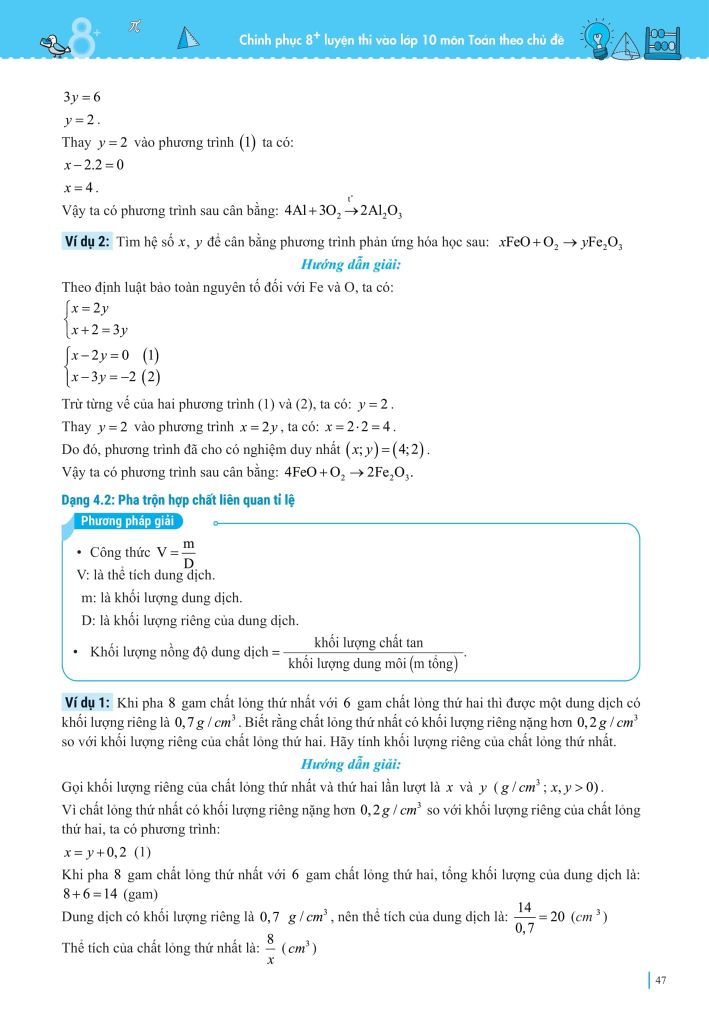 CHINH PHỤC 8+ LUYỆN THI VÀO LỚP 10 MÔN TOÁN THEO CHỦ ĐỀ
