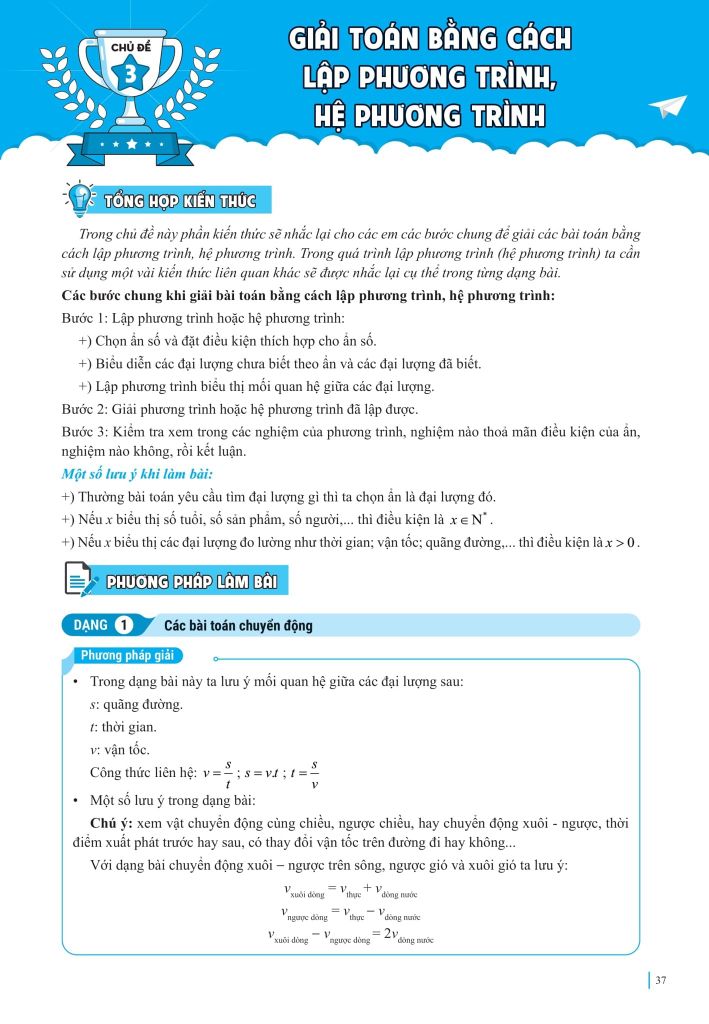 CHINH PHỤC 8+ LUYỆN THI VÀO LỚP 10 MÔN TOÁN THEO CHỦ ĐỀ