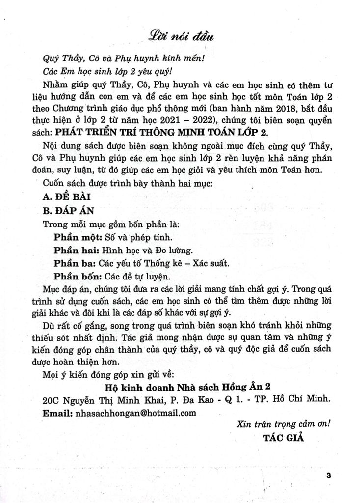 PHÁT TRIỂN TRÍ THÔNG MINH TOÁN 2