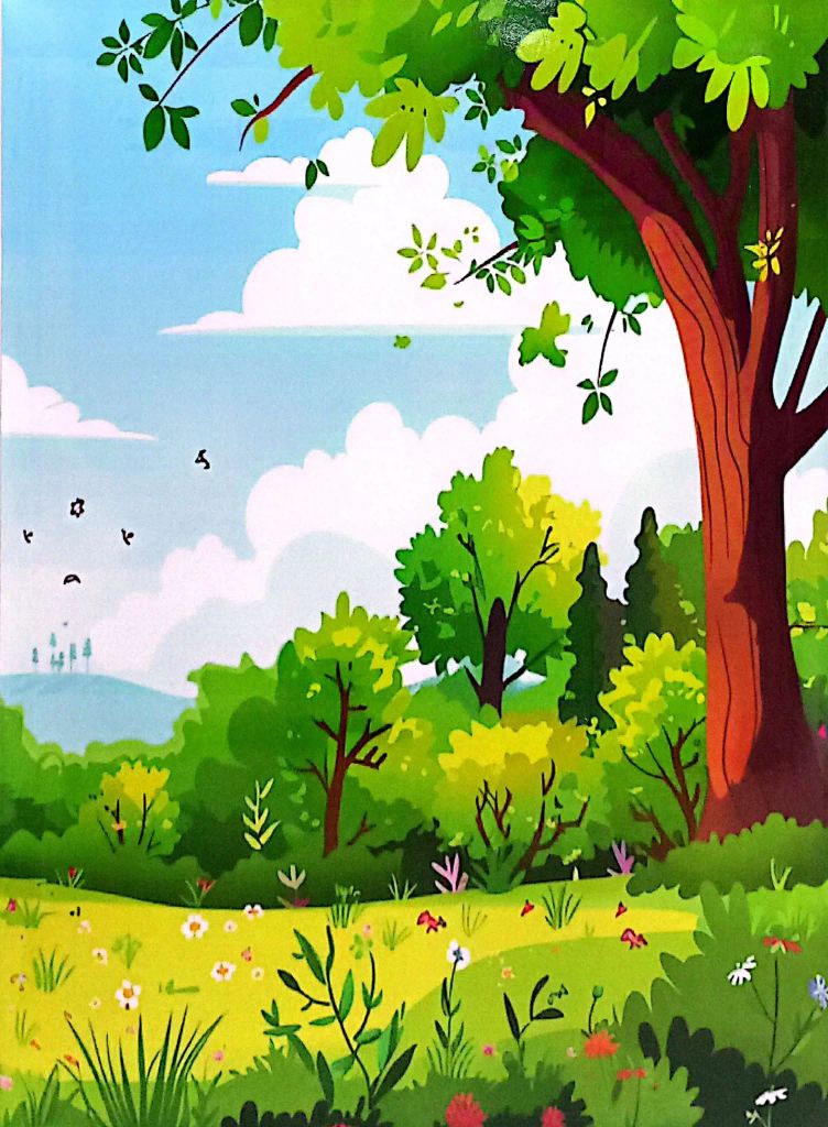 TRÒ CHƠI STICKER - RỪNG XANH VUI VẺ