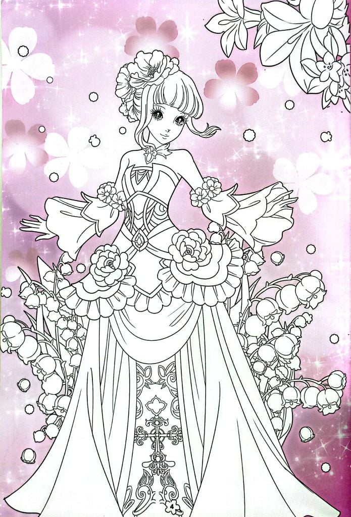 TÔ MÀU CÔNG CHÚA - CÔNG CHÚA CỔ ĐIỂN T2