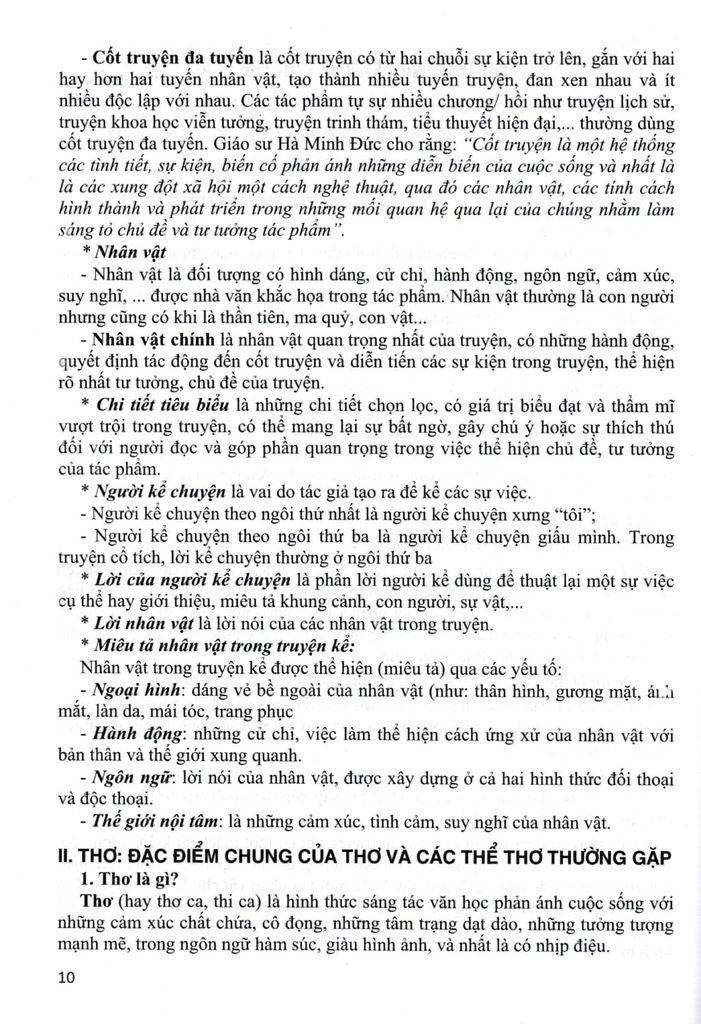 ÔN THI VÀO LỚP 10 MÔN NGỮ VĂN ( DÙNG CHUNG)