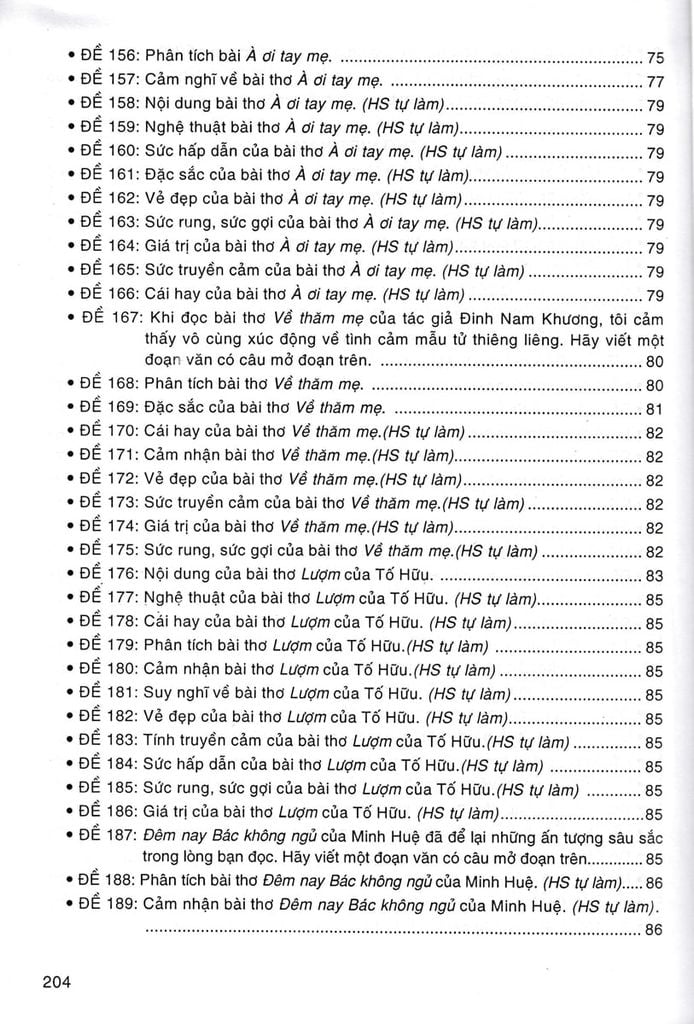 270 ĐỀ VÀ BÀI VĂN HAY 6