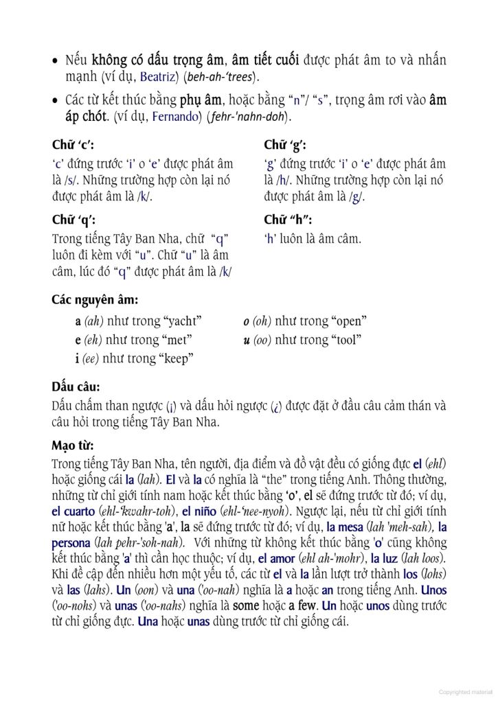 TỰ HỌC 3000 CÂU GIAO TIẾP TIẾNG TÂY BAN NHA THÔNG DỤNG