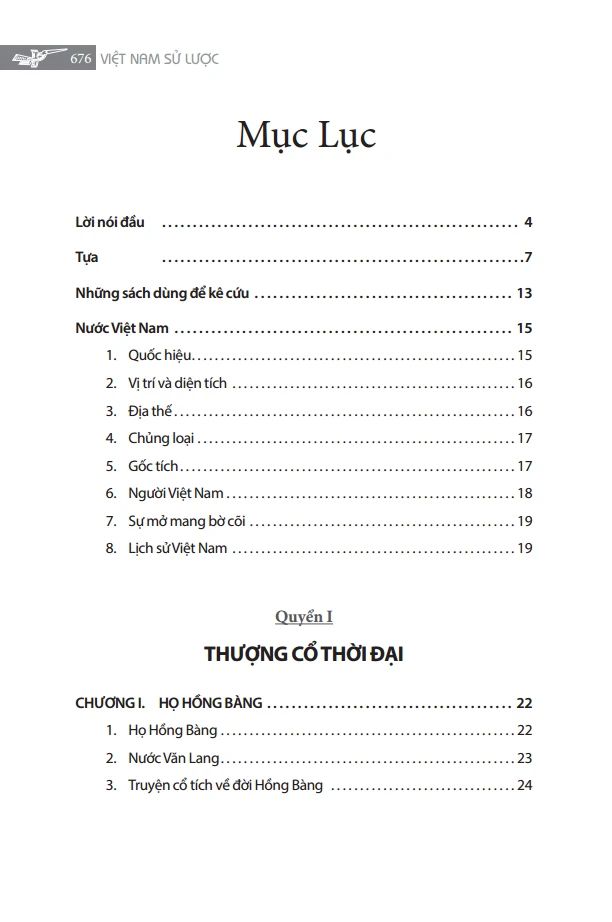 VIỆT NAM SỬ LƯỢC (BC)