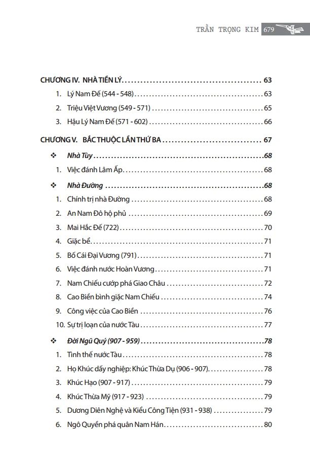 VIỆT NAM SỬ LƯỢC (BC)