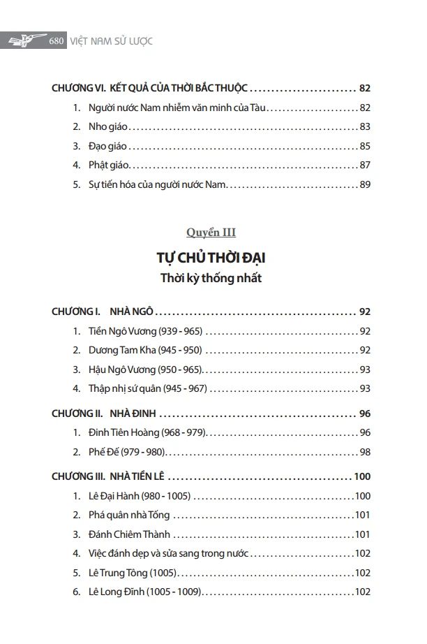 VIỆT NAM SỬ LƯỢC (BC)