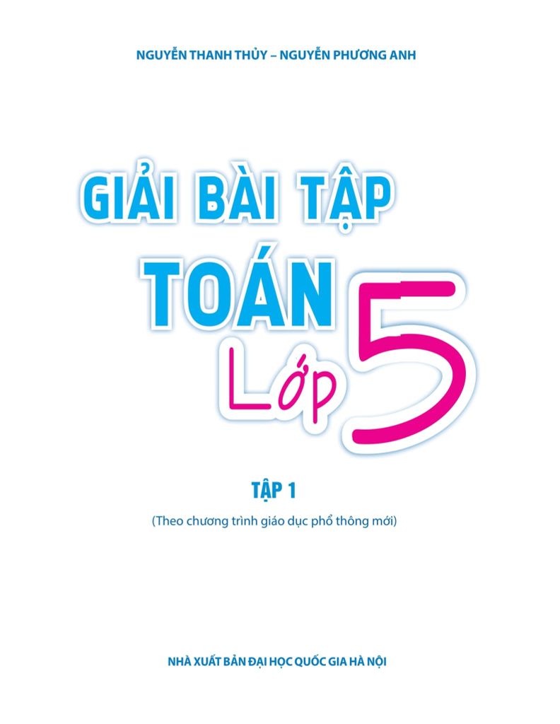 Giải Bài Tập Toán Lớp 5 Tập 1